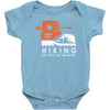 hiking old paths new adventure Baby Bodysuit