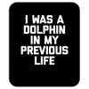 i was a dolphin in my previous life Mousepad