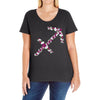 violet sagitarius Ladies Curvy T-Shirt