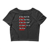 keep moving forward Crop Top