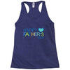 happy father day Racerback Tank