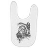 wolf princess warrior Baby Bibs