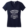 21st birthday gift limited edition 1997 Women's V-Neck T-Shirt