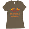 sarcastic sunshine Ladies Fitted T-Shirt