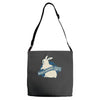 jurassic bunnies Adjustable Strap Totes