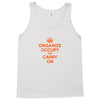occupy wall street t shirt 99% organize carry on anti corporate greed Tank Top
