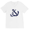 double anchor V-Neck Tee