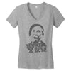 new rocky balboa movie mickey you're a bum Women's V-Neck T-Shirt