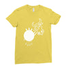 crazy cow Ladies Fitted T-Shirt