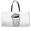 garbage ghost Weekender Totes