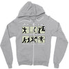 pirate exercise Zipper Hoodie