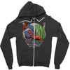 scott lang crossing the back yard Zipper Hoodie