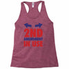 2nd amendment in use Racerback Tank
