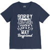 This Girl Is Taken By A Super Sexy May Boyfriend V-Neck Tee