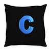 c 3d Throw Pillow