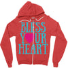 bless your heart Zipper Hoodie