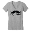 moustache Women's V-Neck T-Shirt