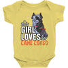 This Girl Loves Her Cane Corso Baby Onesie