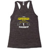 not all superheroes ... dresses Racerback Tank