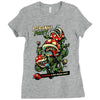piranha party Ladies Fitted T-Shirt