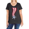 all american Ladies Curvy T-Shirt