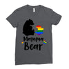 mama bear gay pride Ladies Fitted T-Shirt
