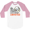 This Girl Loves Samoyed 3/4 Sleeve Shirt