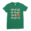 fisheye lens Ladies Fitted T-Shirt