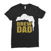 brew dad Ladies Fitted T-Shirt