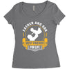 Father and Son Best Friends for Life Women's Triblend Scoop T-shirt