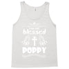 I Am One Blessed Poppy Tank Top
