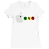 apple mac man Ladies Fitted T-Shirt
