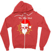 christmas pirates Zipper Hoodie