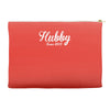 hubby since 2015 funny Accessory Pouches