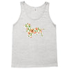 dachshund flower Tank Top