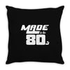 Made In The 80s Throw Pillow