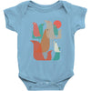FLOCK OF BIRDS Baby Bodysuit