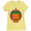 jack o latte Ladies Fitted T-Shirt