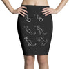 dino print girls Pencil Skirts