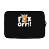 fox off Laptop sleeve