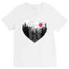 hike and love V-Neck Tee