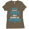 The Best Poppy Was Born In November Ladies Fitted T-Shirt