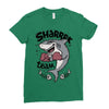 sharrk team Ladies Fitted T-Shirt