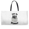 take no pilsners Weekender Totes