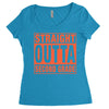 straight outta second grade Women's Triblend Scoop T-shirt