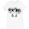 skate or die Ladies Fitted T-Shirt