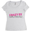 crazy ex girl friend Women's Triblend Scoop T-shirt