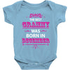 The Best Grammy Was Born In December Baby Onesie