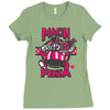 mach pizza Ladies Fitted T-Shirt