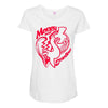 money over emotion Maternity Scoop Neck T-shirt